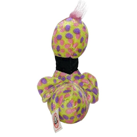 Peek A Boo Toys Duck Goose Polka Dot Multicolor Plush Stuffed Animal 8" - Picture 3 of 6